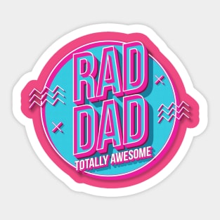 Rad Dad Sticker